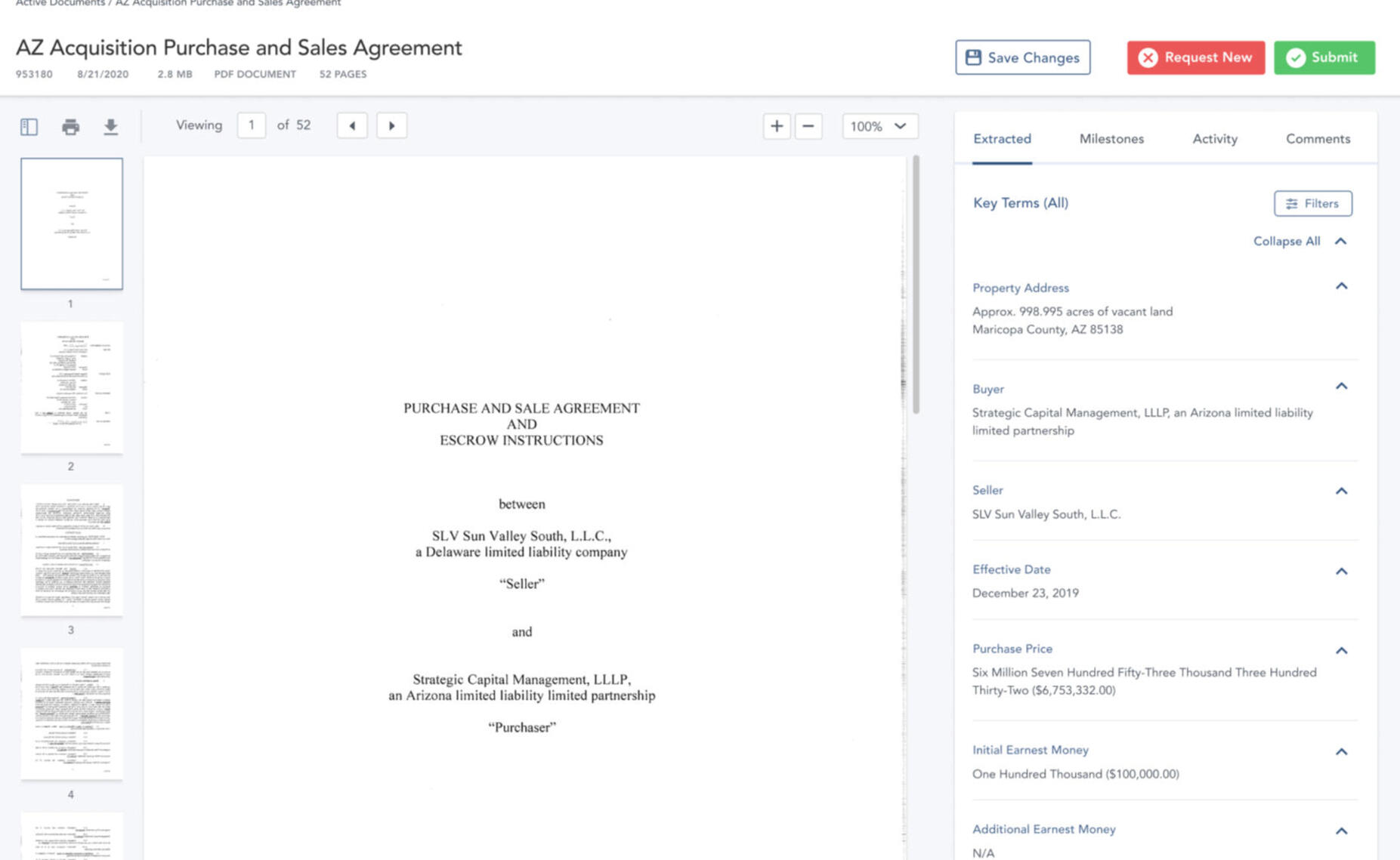 AI Document Processing Real Estate FinTech