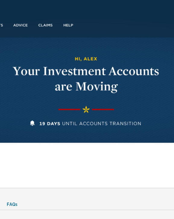 USAA to Schwab Investment Transfer FinTech